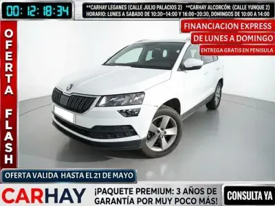 Usado Skoda Karoq Ambition 150 HP (110 kW) 2021 Branco SUV