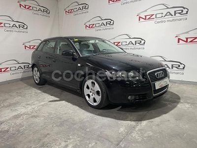 Usado Audi A3 170 CV (125 kW) 2006 Negro Berlina