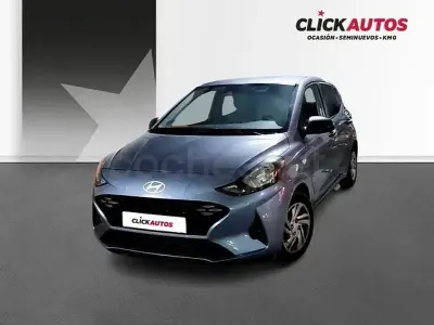 Usado Hyundai i10 67 CV (49 kW) 2024 Azul Utilitario