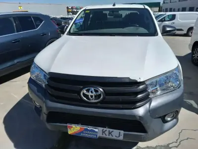 Usado Toyota HiLux 150 CV (110 kW) 2018 Blanco Pickup/Camioneta