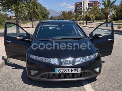 Usado Honda Civic Sport 140 CV (102 kW) 2007 Negro Berlina