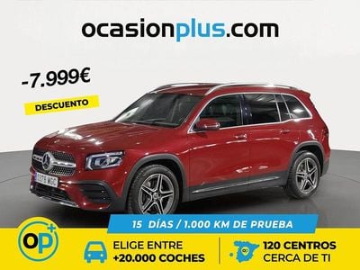 Rojo Usado 2023 Mercedes GLB220 SUV | 40.690 € (Precio justo)