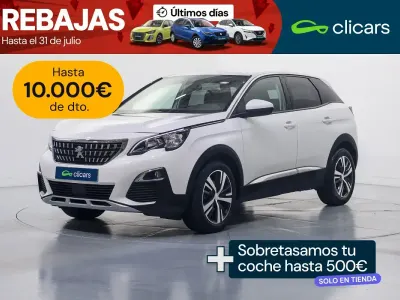 Usado Peugeot 3008 Allure 130 CV (95 kW) 2021 Blanco SUV