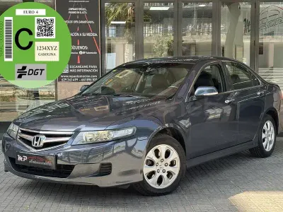 Usado Honda Accord Sport 155 CV (114 kW) 2006 Gris / plata Berlina