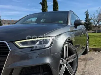 Usado Audi A3 S-Line 184 CV (135 kW) 2017 Gris / plata Berlina