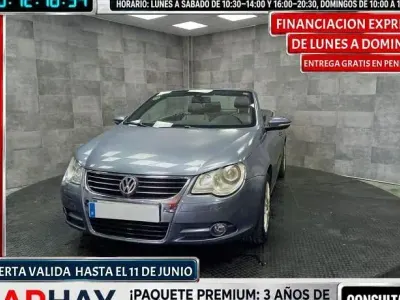 Usado VW Eos 140 CV (102 kW) 2010 Gris Descapotable
