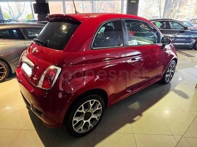 Usado Fiat 500S S 95 CV (69 kW) 2014 Rojo Berlina