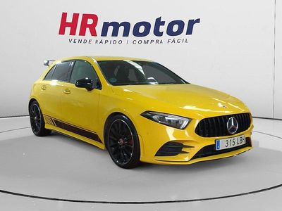 Usado Mercedes A200 AMG line 151 CV (111 kW) 2019 Amarillo Utilitario