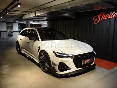 Usado Audi RS6 Performance 600 CV (441 kW) 2021 Blanco Familiar