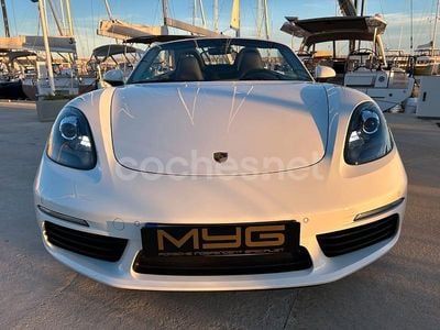 Blanco Usado 2021 Porsche 718 Boxster Descapotable | 55.000 € (Super precio)