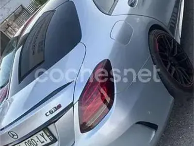 Usado Mercedes C63S AMG 510 CV (375 kW) 2018 Gris / plata Berlina