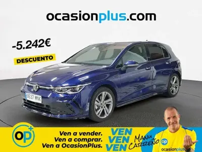 Usado VW Golf VIII R-line 150 CV (110 kW) 2024 Azul Utilitario