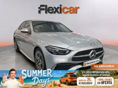 Usado Mercedes C220 200 CV (147 kW) 2022 Gris Berlina