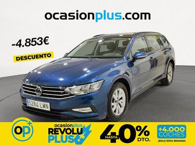 Usado VW Passat Business 150 CV (110 kW) 2021 Azul Familiar