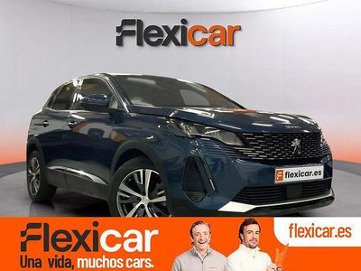 Usado Peugeot 3008 Active 130 CV (95 kW) 2021 Azul SUV