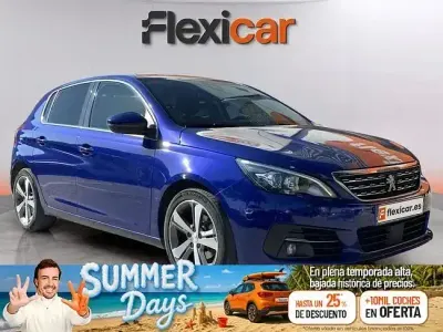Usado Peugeot 308 Allure 110 CV (80 kW) 2020 Azul Berlina
