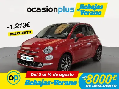 Usado Fiat 500 Dolcevita 70 CV (51 kW) 2024 Rojo Utilitario
