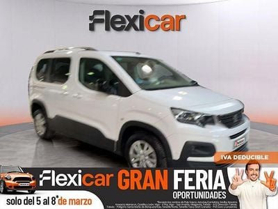 Usado Peugeot Rifter Allure 130 CV (95 kW) 2021 Blanco Monovolumen