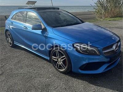 Azul Usado 2016 Mercedes A220 AMG line Berlina | 19.500 € (Un poco caro)