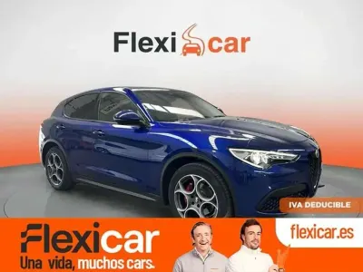 Usado Alfa Romeo Stelvio Sprint 200 CV (147 kW) 2022 Azul SUV