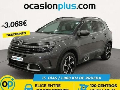 Gris Usado 2021 Citroën C5 Aircross Shine SUV | 15.446 € (Precio justo)