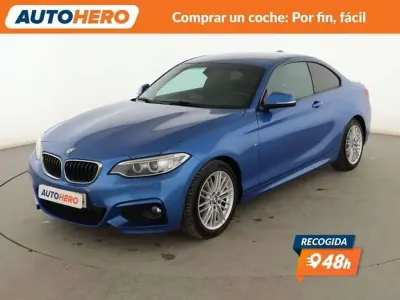 Usado BMW 218 M Sport 150 CV (110 kW) 2016 Azul Coupe
