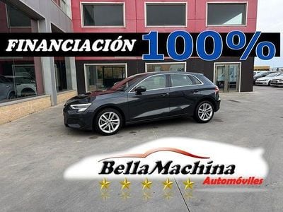 Usado Audi A3 S-Line 116 CV (85 kW) 2021 Negro Berlina