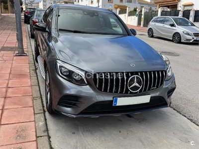 Usado Mercedes GLC250 204 CV (150 kW) 2018 Gris / plata Coupe