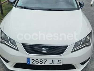 Usado Seat Leon ST CONNECT 110 CV (80 kW) 2016 Blanco Familiar