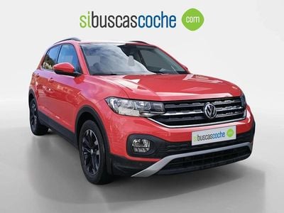 Rojo Usado 2019 VW T-Cross Advance SUV | 17.990 € (Precio justo)