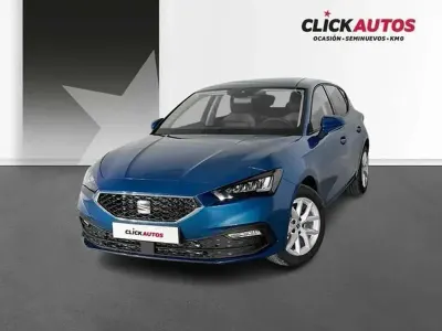 Usado Seat Leon Style 116 CV (85 kW) 2025 Azul Utilitario