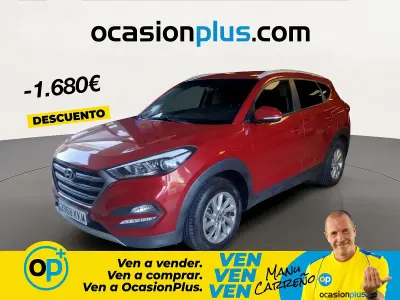 Usado Hyundai Tucson 131 CV (96 kW) 2018 Rojo SUV