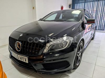 Negro Usado 2015 Mercedes A200 AMG line Berlina | 16.500 € (Precio justo)