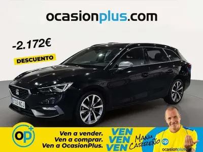 Usado Seat Leon ST FR 150 CV (110 kW) 2025 Negro Familiar