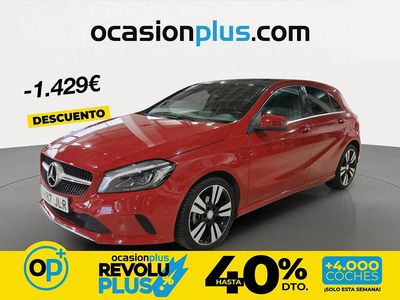 Usado Mercedes A180 Urban 109 CV (80 kW) 2016 Rojo