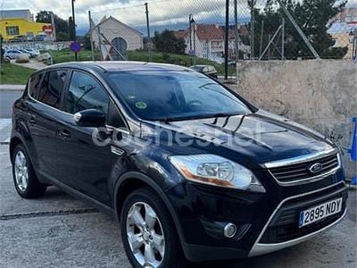 Usado Ford Kuga Titanium 136 CV (100 kW) 2009 Negro SUV