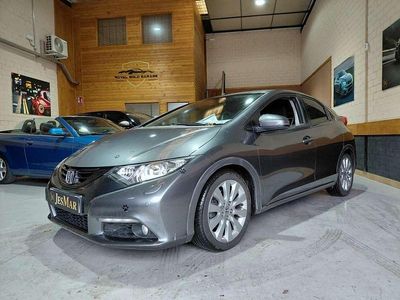 Usado Honda Civic Lifestyle 120 CV (88 kW) 2013 Gris Utilitario