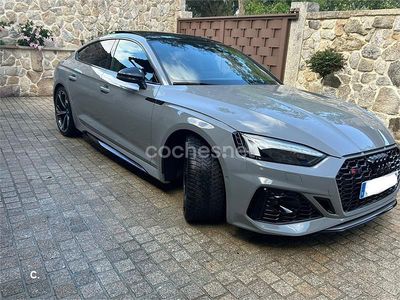 Usado Audi RS5 Sportback Competition 450 CV (330 kW) 2023 Gris / plata Berlina