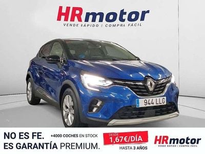 Usado Renault Captur Zen 162 CV (119 kW) 2020 Azul SUV