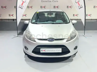 Usado Ford Fiesta Trend 90 CV (66 kW) 2009 Gris / plata Berlina