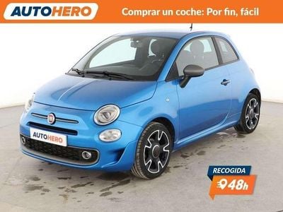 Usado Fiat 500 Sport 69 CV (50 kW) 2018 Azul Utilitario