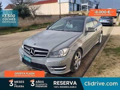 Usado Mercedes C220 Edition 170 CV (125 kW) 2012 Gris Coupe
