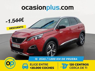 Usado Peugeot 3008 GT-line 150 CV (110 kW) 2018 Rojo SUV