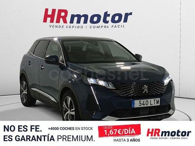 Usado Peugeot 3008 Allure 131 CV (96 kW) 2021 Azul SUV