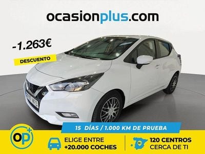Usado Nissan Micra Acenta 92 CV (67 kW) 2023 Blanco Utilitario