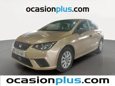 Usado Seat Ibiza Reference 75 CV (55 kW) 2018 Dorado Utilitario
