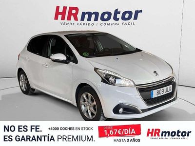 Usado Peugeot 208 Style 83 CV (61 kW) 2016 Blanco Utilitario
