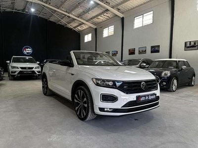 Usado VW T-Roc Cabriolet R-line 150 CV (110 kW) 2021 Blanco Descapotable