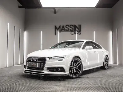 Usado Audi A7 Sportback S-Line 272 CV (200 kW) 2016 Blanco Utilitario