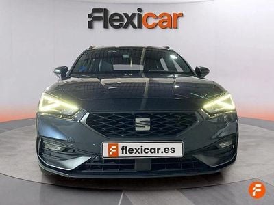 Usado Seat Leon FR 204 CV (150 kW) 2020 Azul Berlina